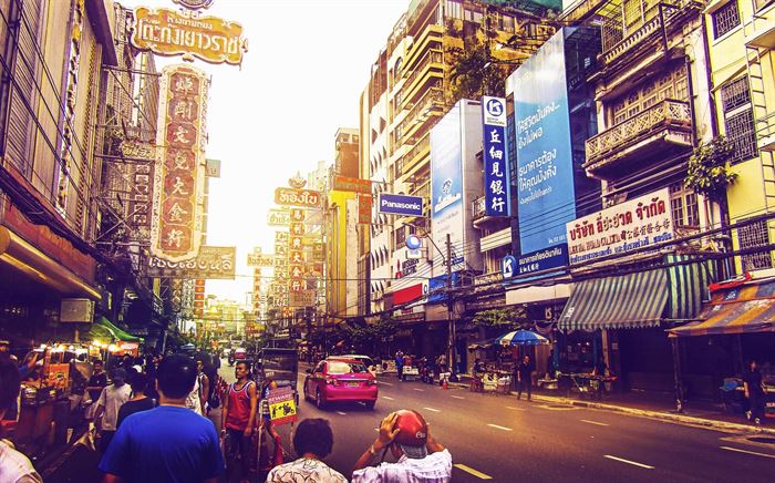 방콕 길거리